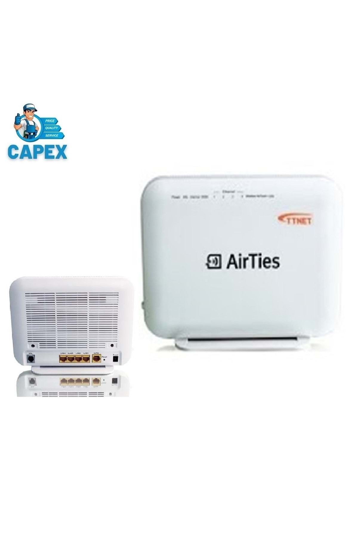Airties Ttnet 5650 Bk Tt Vers.2 Vdsl2 Modem/router (kutulu-yenilenmiş)