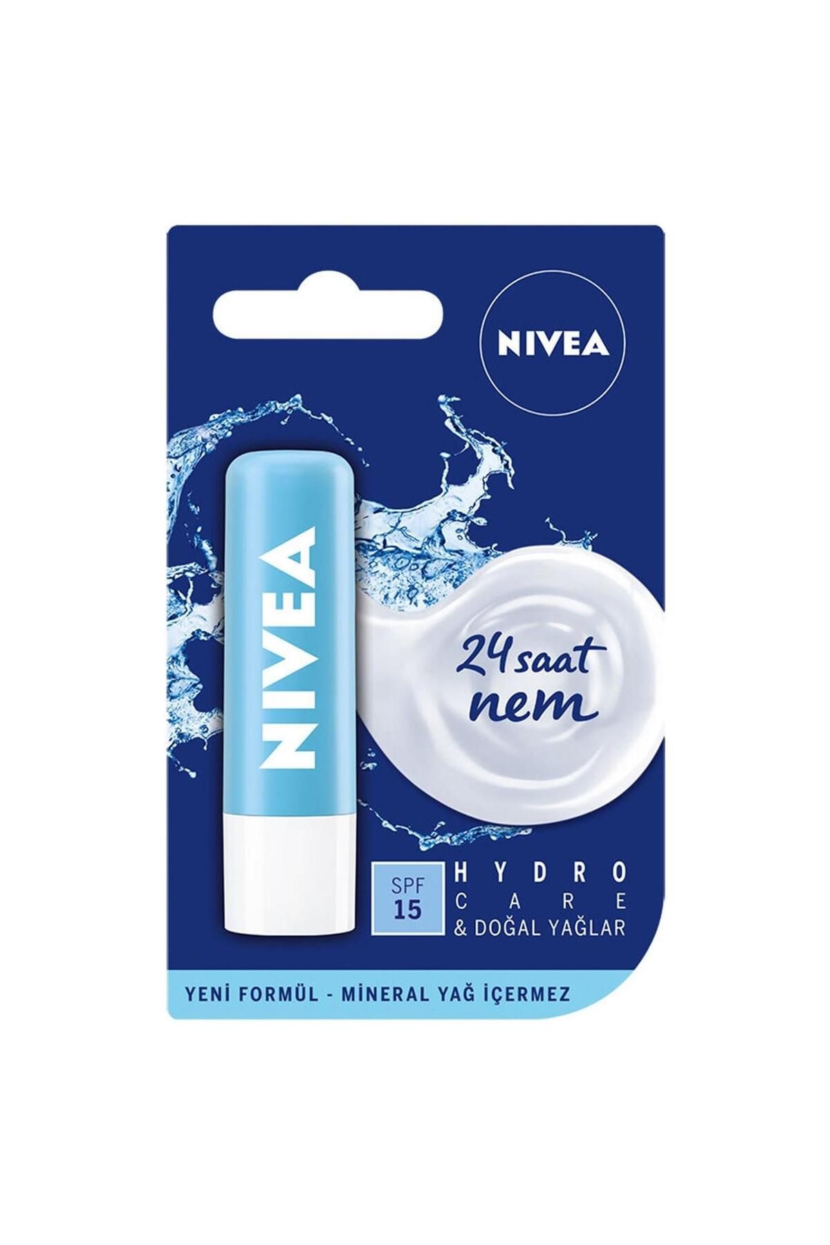 NIVEA Lip Hydro Care Dudak Bakım Kremi 4,8 gr