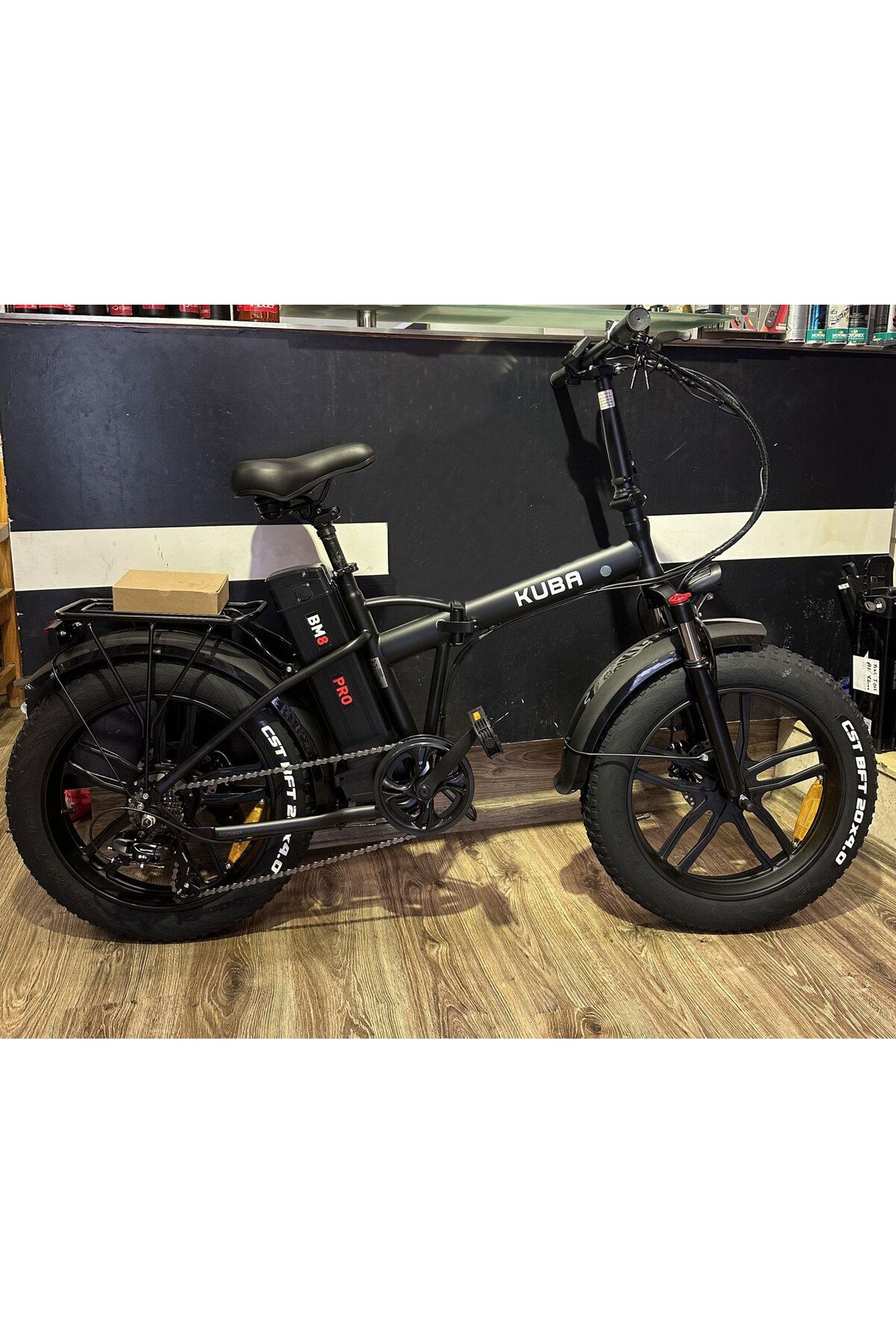 RKS Kuba Bm8 Pro Elektrikli Bisiklet Siyah