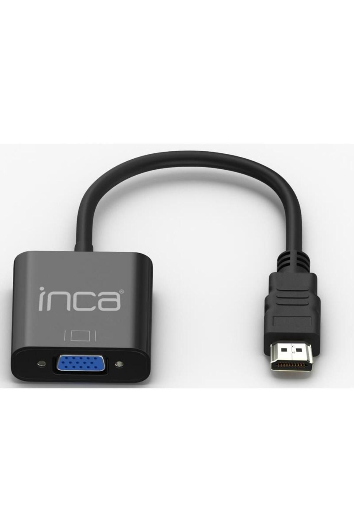 Inca HDMI To VGA + Aux Çevirici