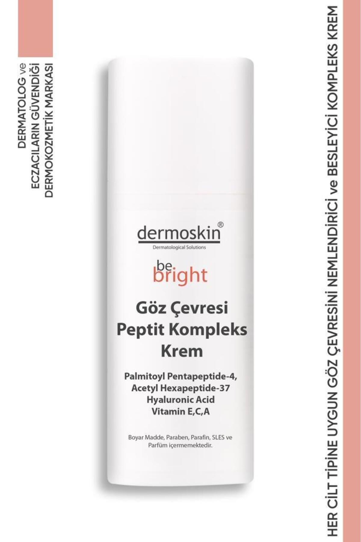 Dermoskin Be Bright Göz Çevresi Peptit Kompleks Krem 15 ml