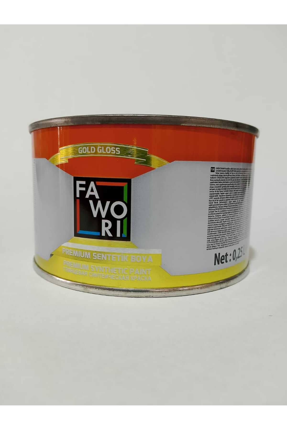 Fawori Premium Sentetik Boya 0,25 LT Oksit Sarı