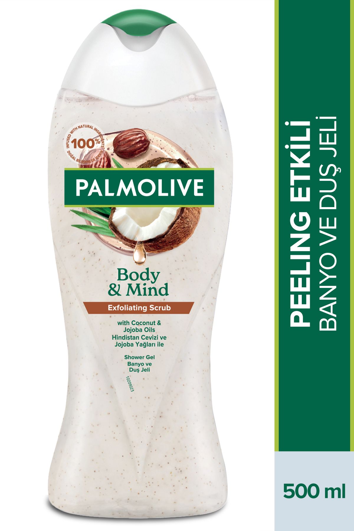 Palmolive Body & Mind Hindistan Cevizi Ve Jojoba Yağları Peeling Etkili Banyo Ve Duş Jeli 500 ml