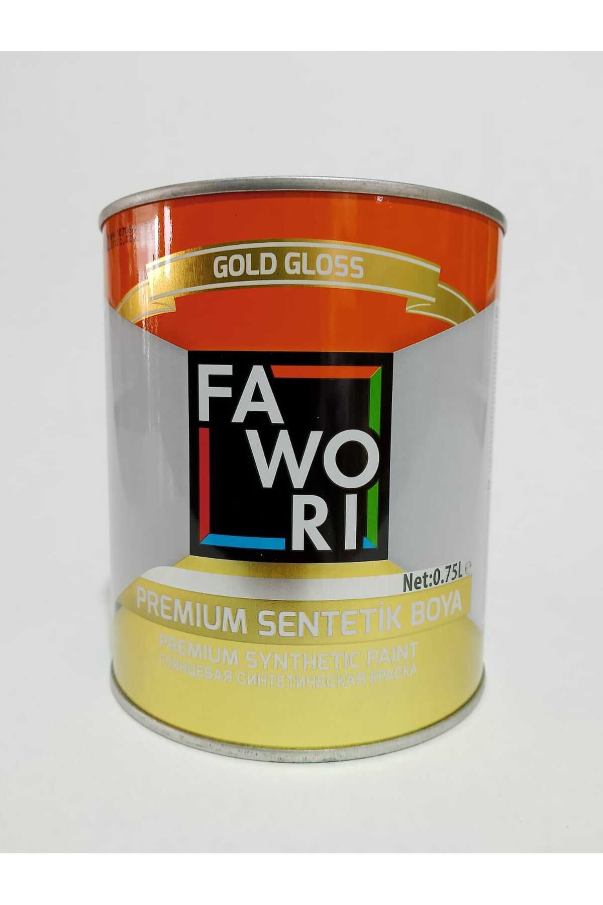 Fawori Premium Sentetik Boya 1 LT Oksit Sarı