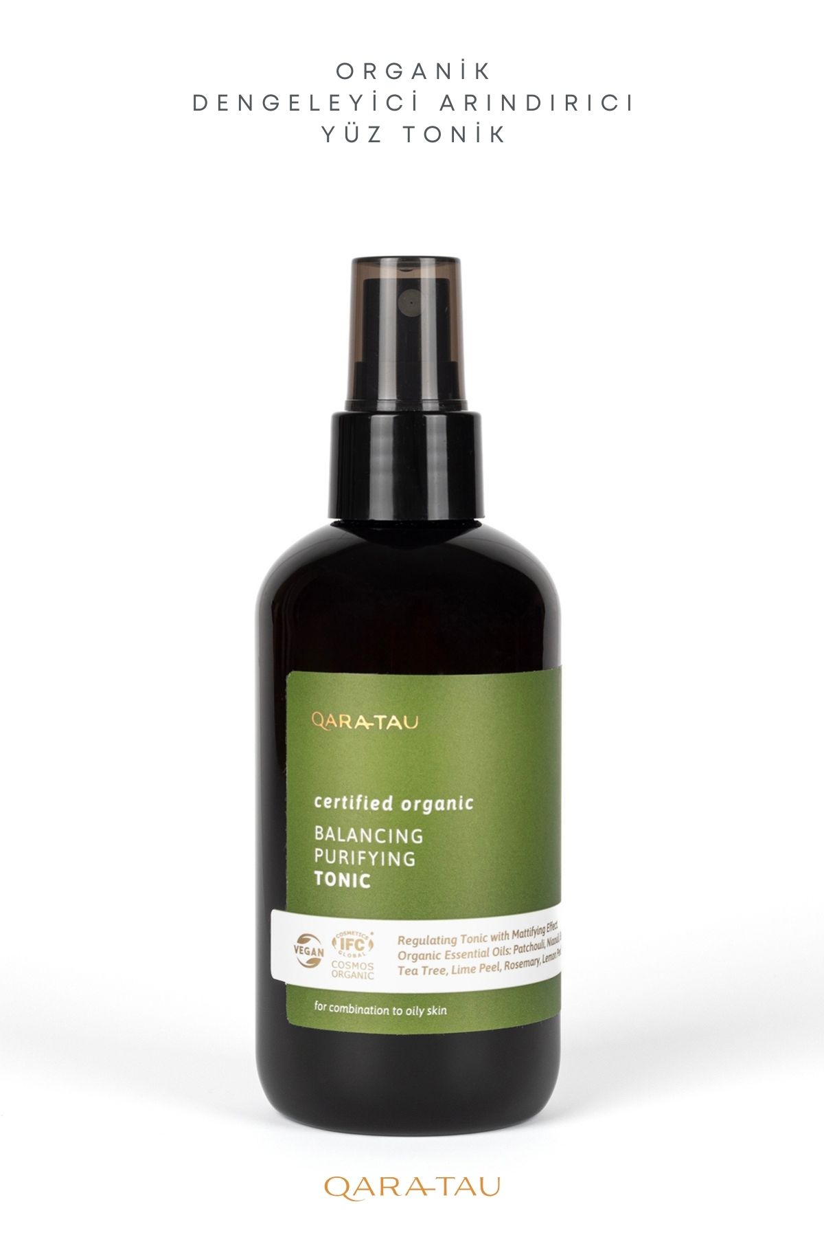 qaratau Organik Balancing & Purifying Sebum Dengeleyici Arındırıcı Yüz Tonik 200ml