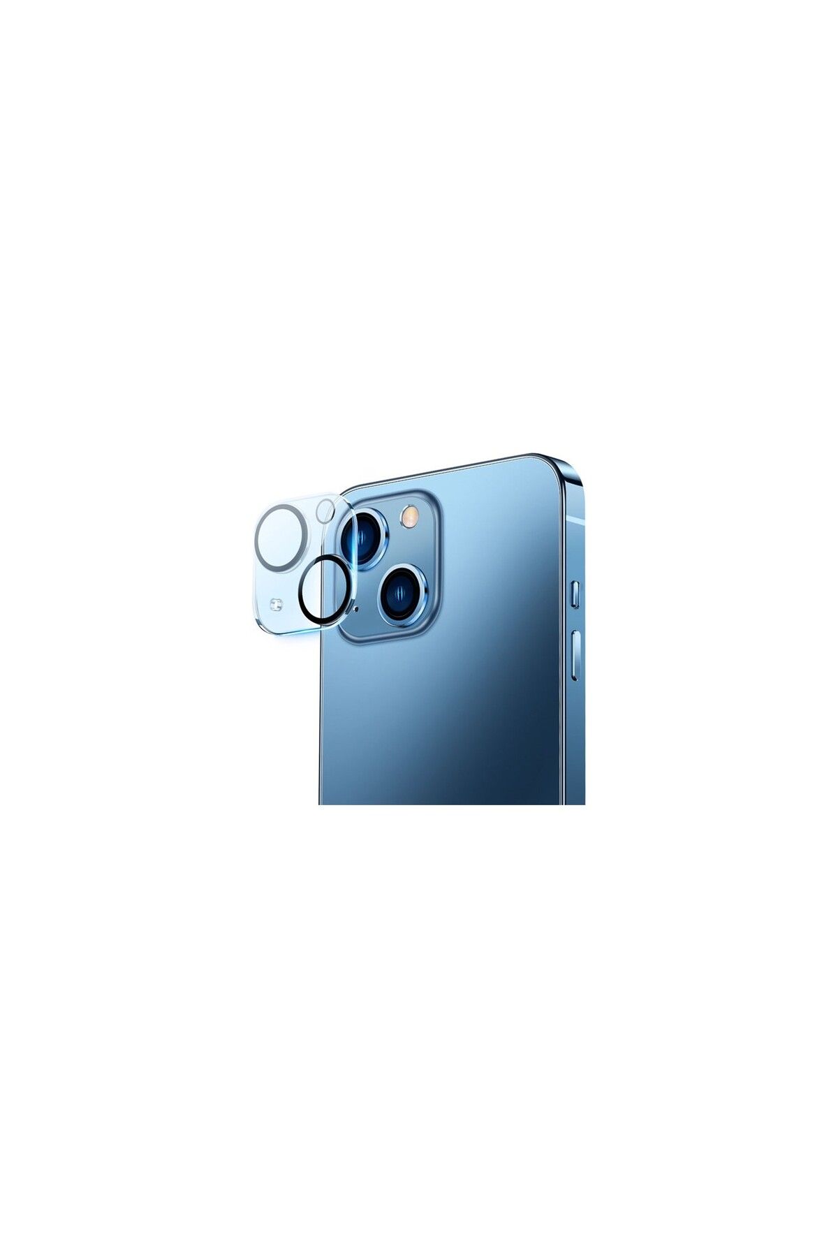 sommeow Baseus Iphone 14-14 Plus Ile Uyumlu 0.3mm Full Tempered Kamera Lens Koruma Camı 2 Adet Set