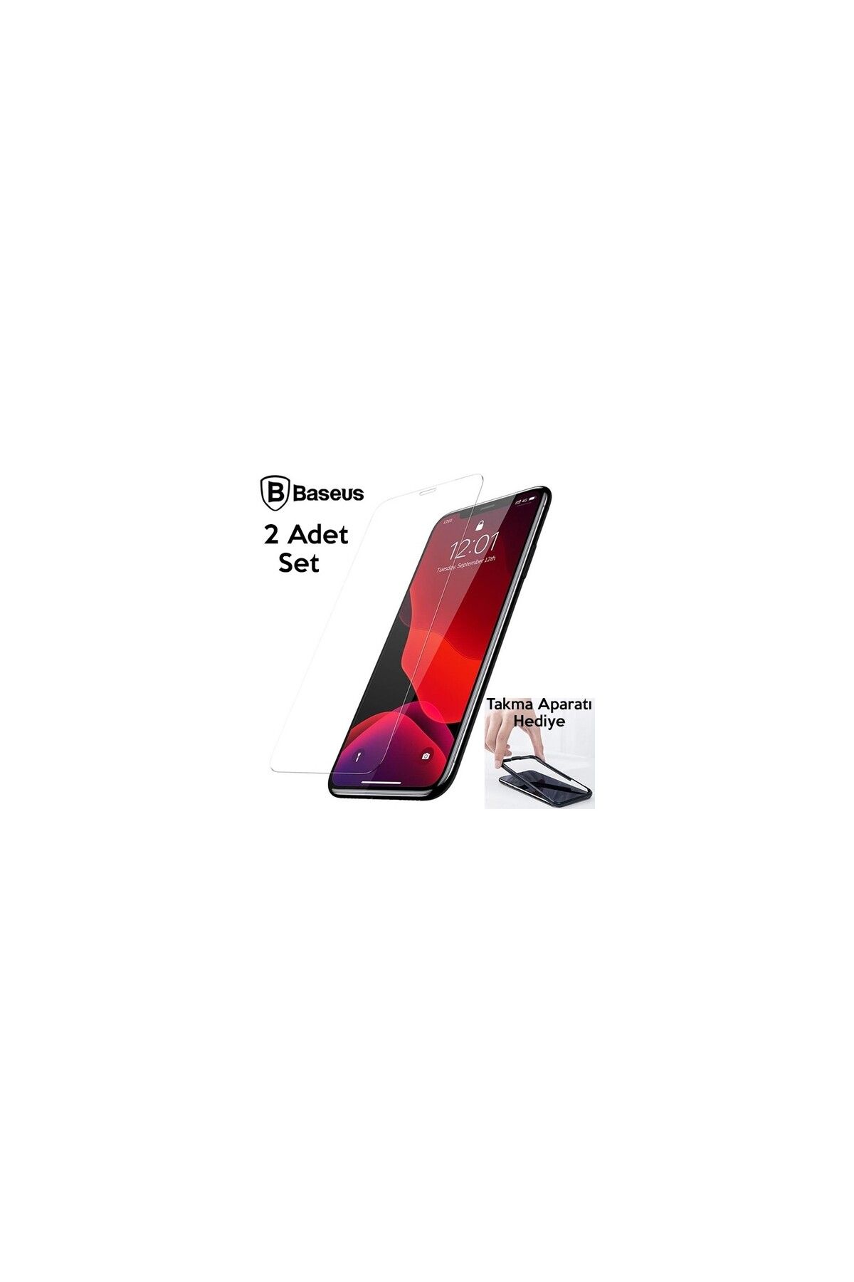 sommeow Baseus Iphone 11-xr Tempered Kırılmaz Cam Ekran Koruyucu 2 Adet