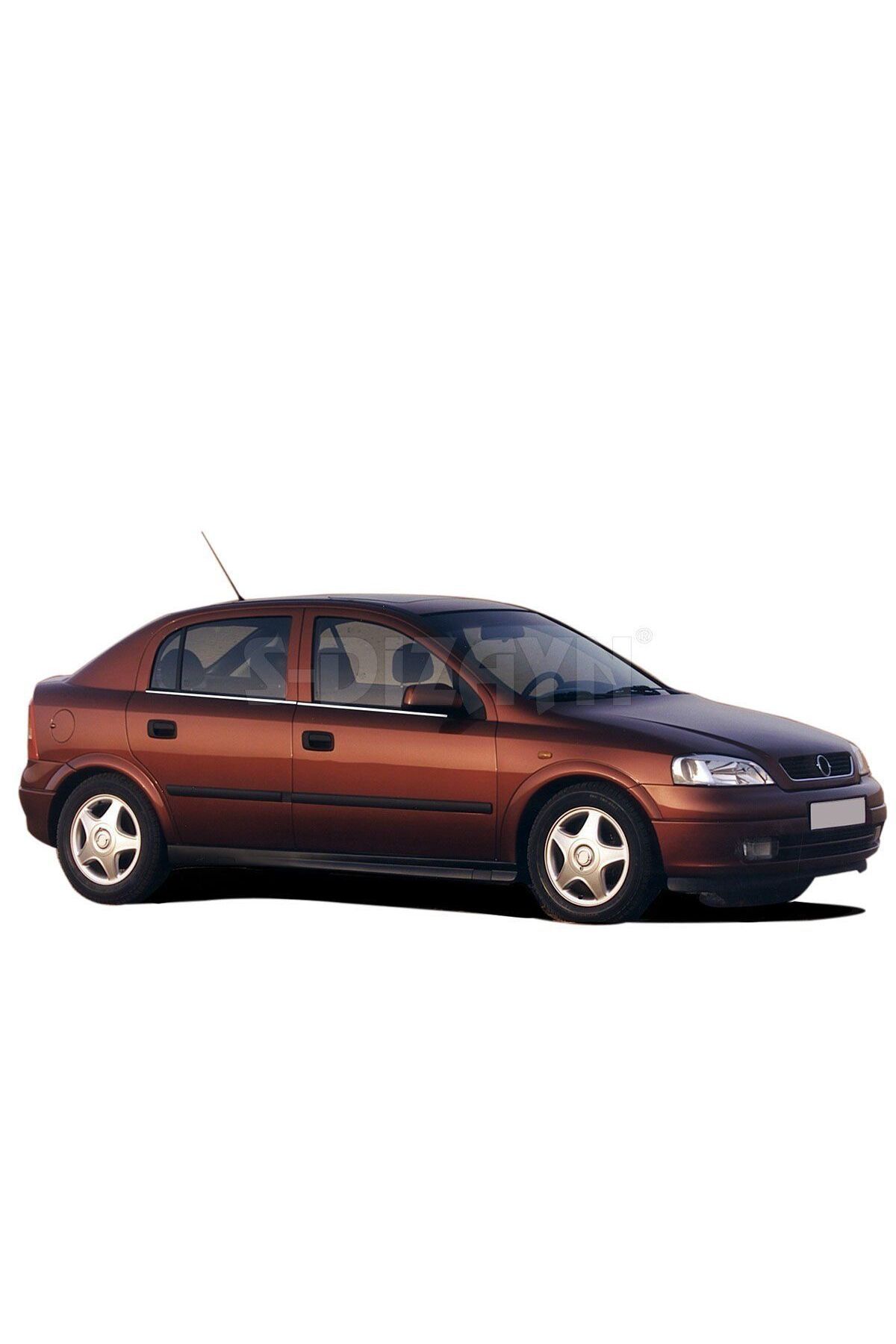 Drs Tuning Opel Astra Uyumlu G Krom Cam Çıtası 4 Parça 1998-2009