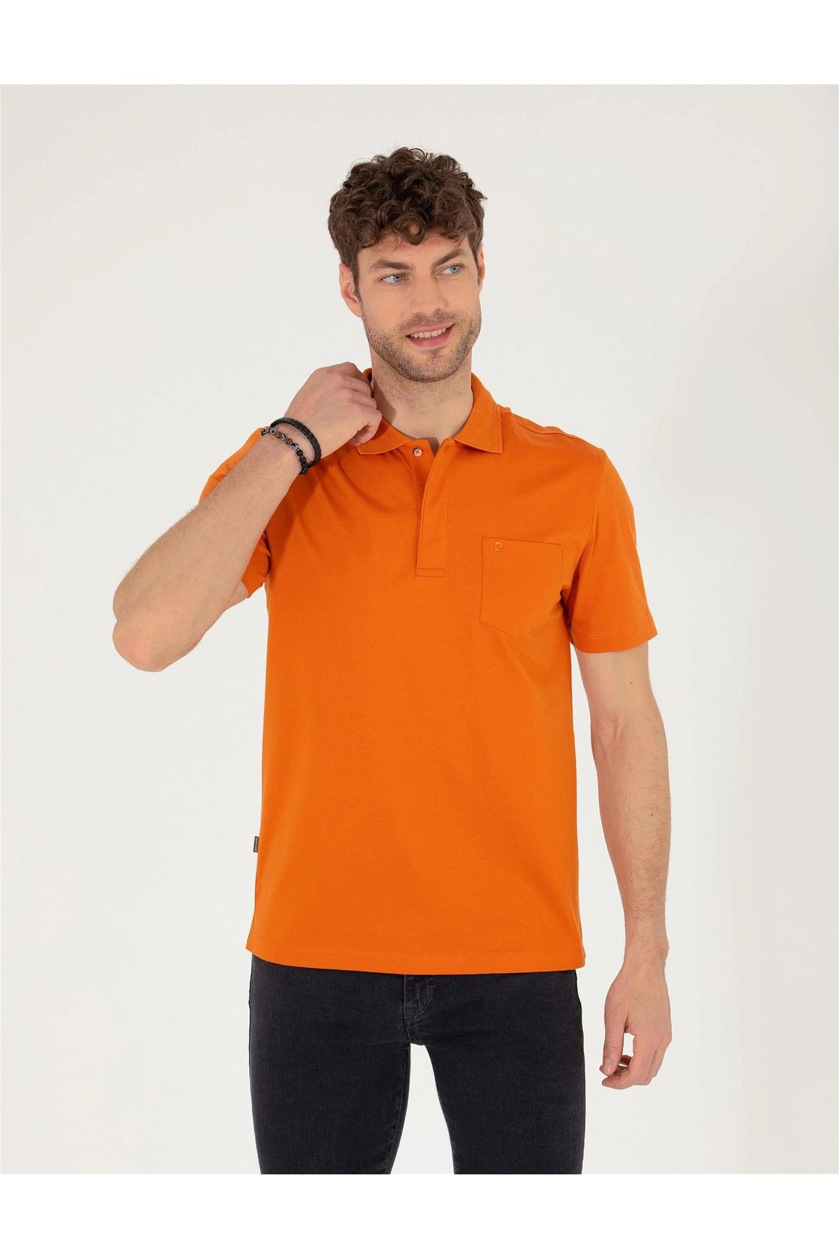 Pierre Cardin Regular Fit Basic Merserize Polo Yaka T-Shirt