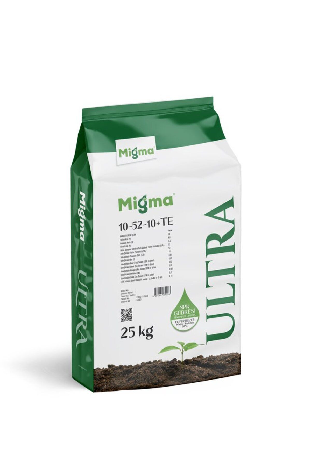 Migma ULTRA 10-52-10+TE 25 Kg