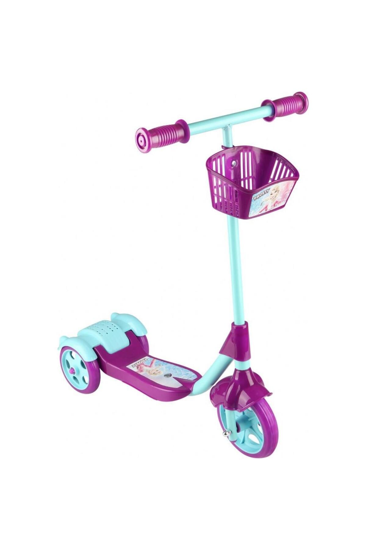 Erdem Oyuncak 3 Tekerlekli Frenli Sepetli Çocuk Scooter