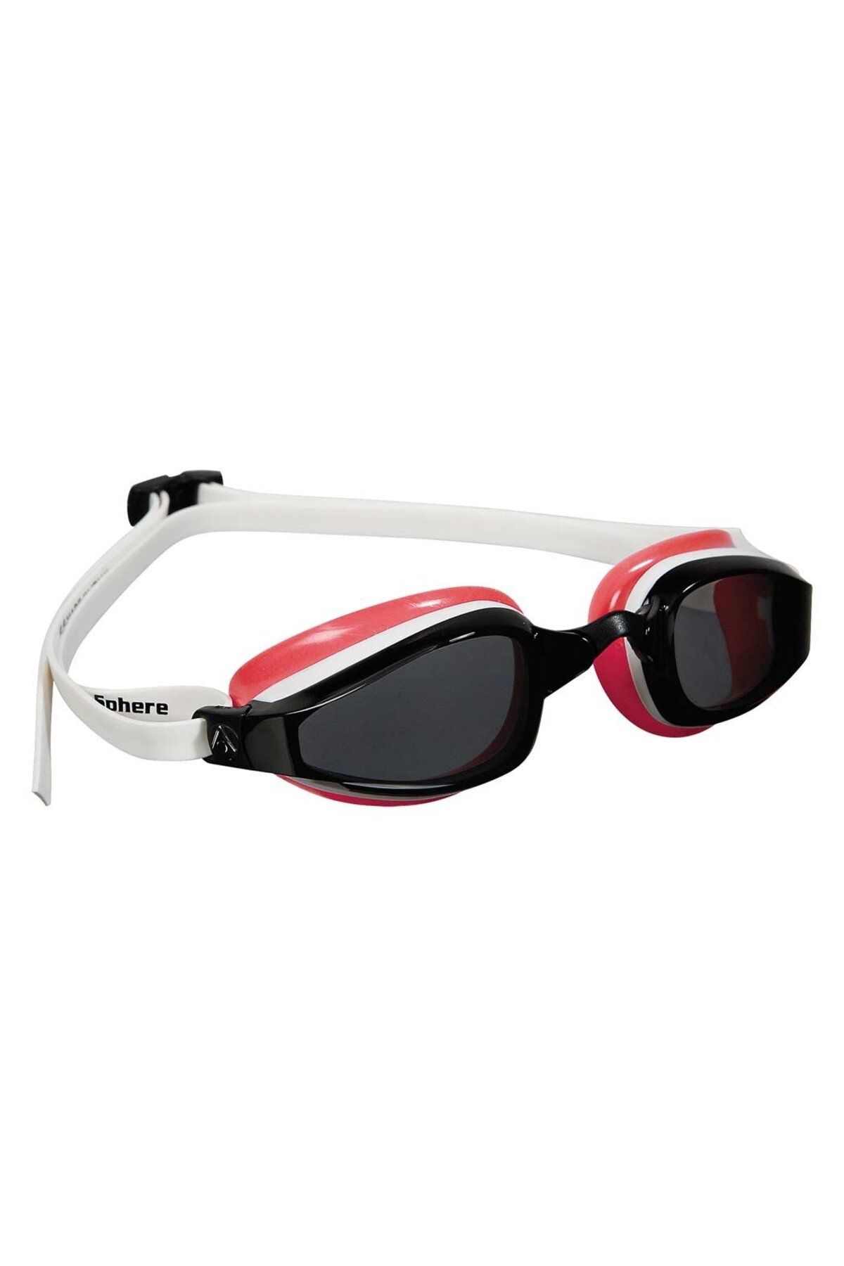 MP MP Michael Phelps K180 Lady Koyu Lensli - Beyaz/Kırmızı Çerçeve Yüzücü Gözlüğü