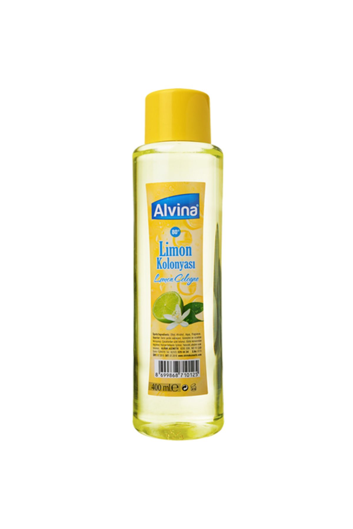 Genel Markalar Limon Kolonya 400 ml (80 DERECE)