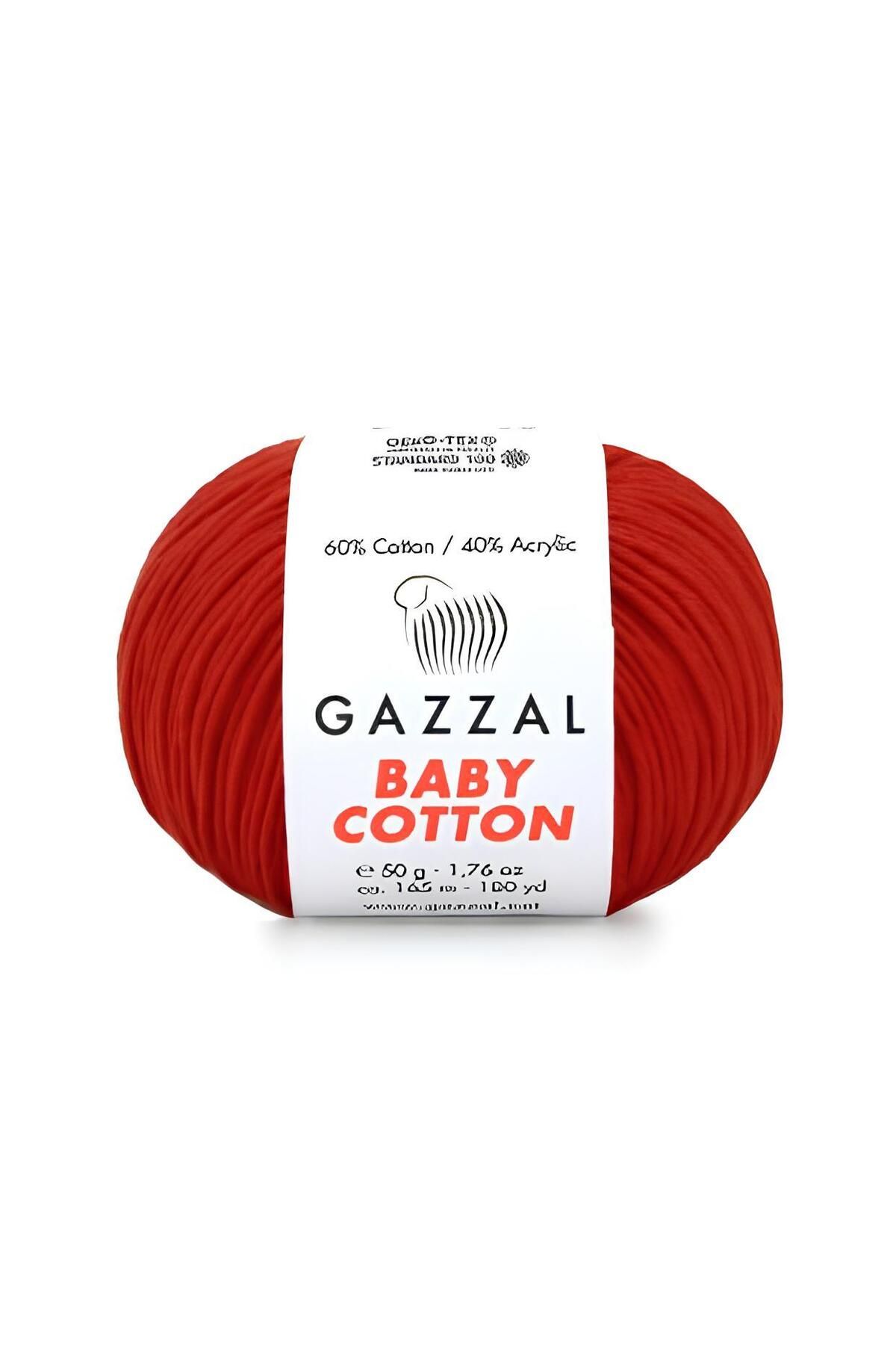 Gazzal Baby Cotton Amigurumi Ipi Örgü Ipi Punch Ipi 50 Gr. 3443