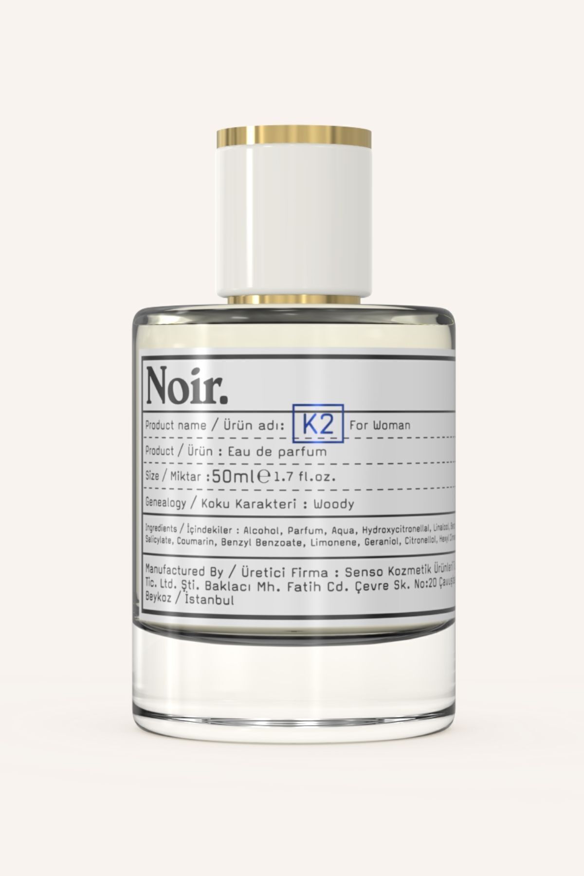Noir K2 Kadın Edp Parfüm 50 ml