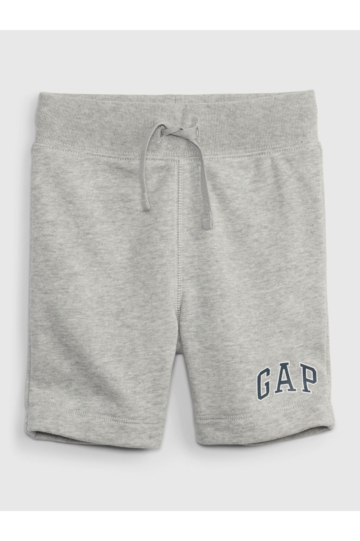 GAP Erkek Bebek Gri Gap Logo Pull-on Şort
