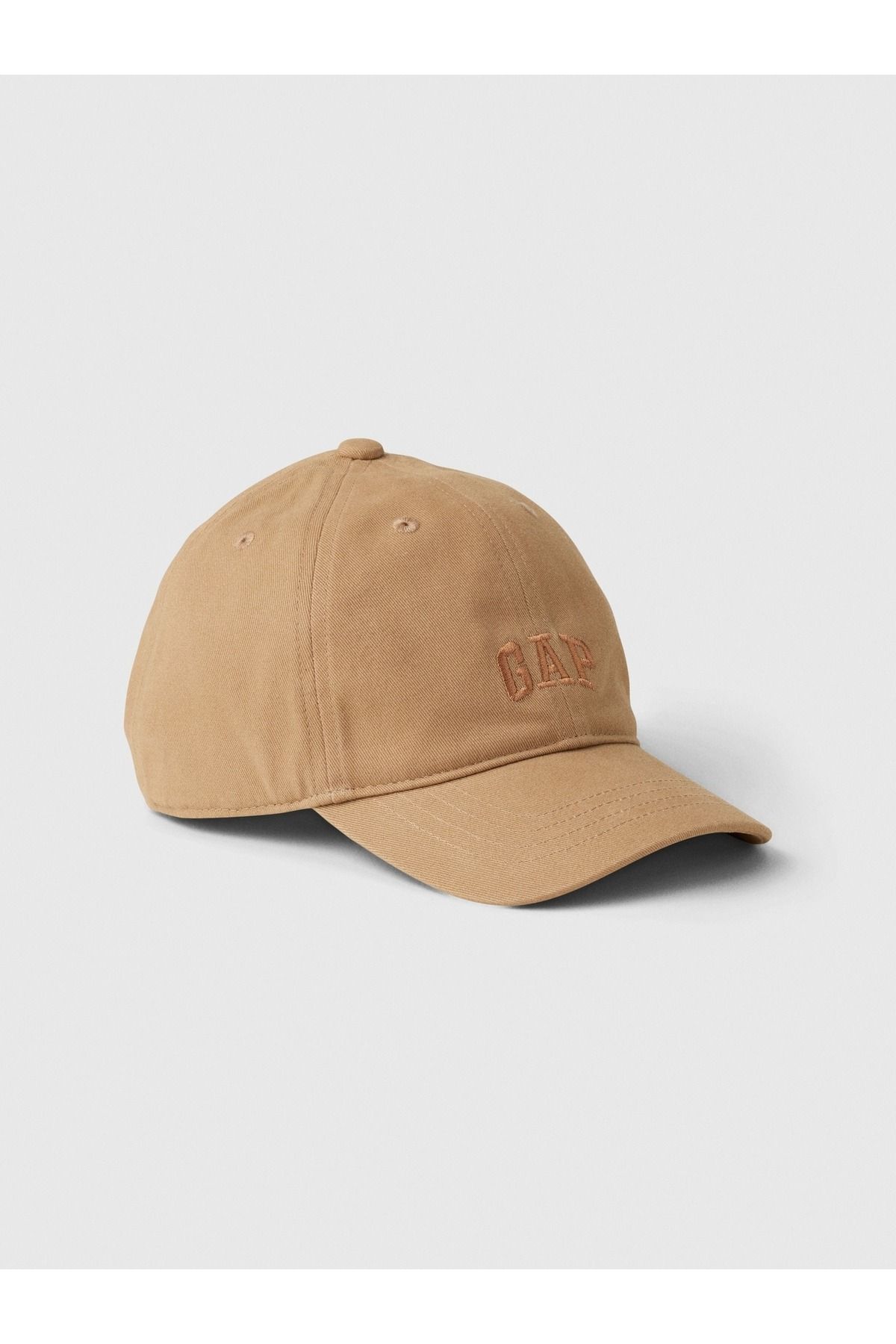 GAP Erkek Çocuk Bej Gap Logo Beyzbol Şapkası