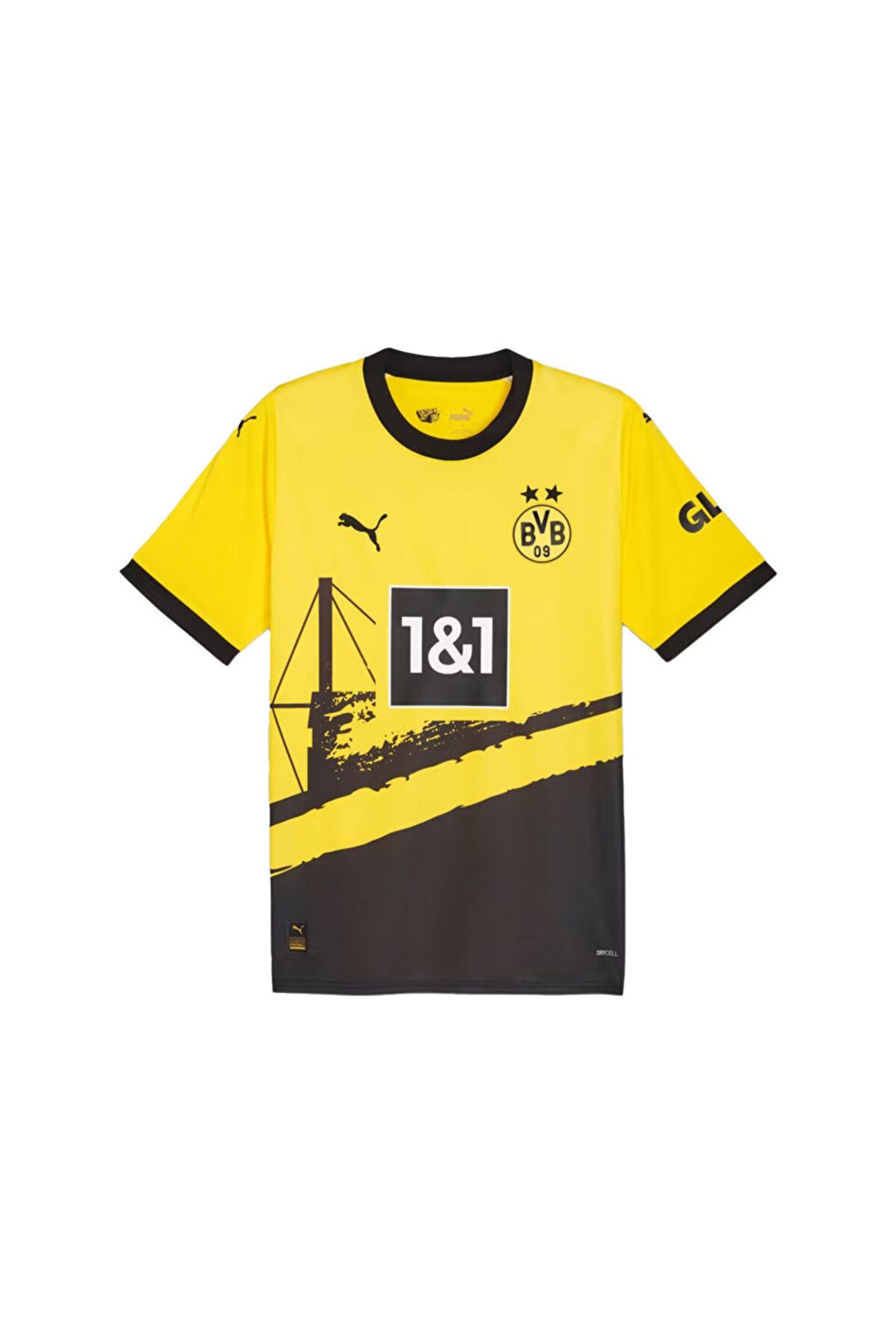 Puma Bvb Home Jersey Erkek Futbol Borussia Dortmund Forması 77060401 Sarı