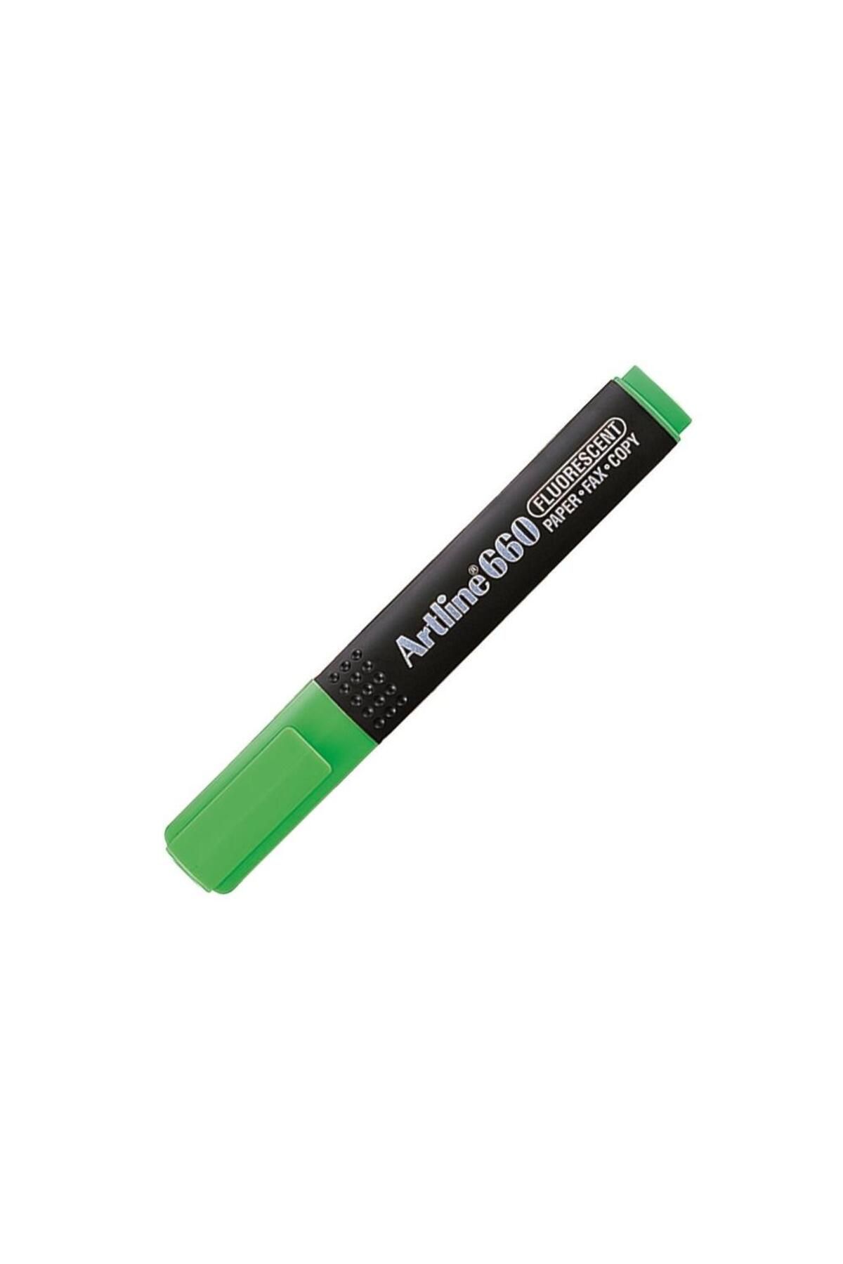 artline Fosforlu Kalem Fosforlu Yeşil Ek-660n