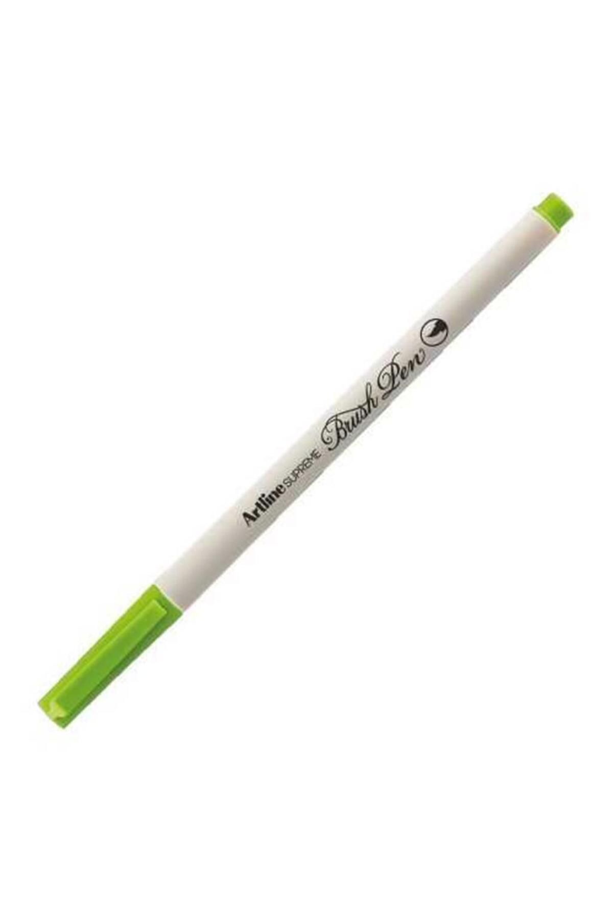 artline Supreme Brush Uçlu Kalem Fıstık Yeşili (12 Lİ PAKET) Lv-a-epfs-f Y.green
