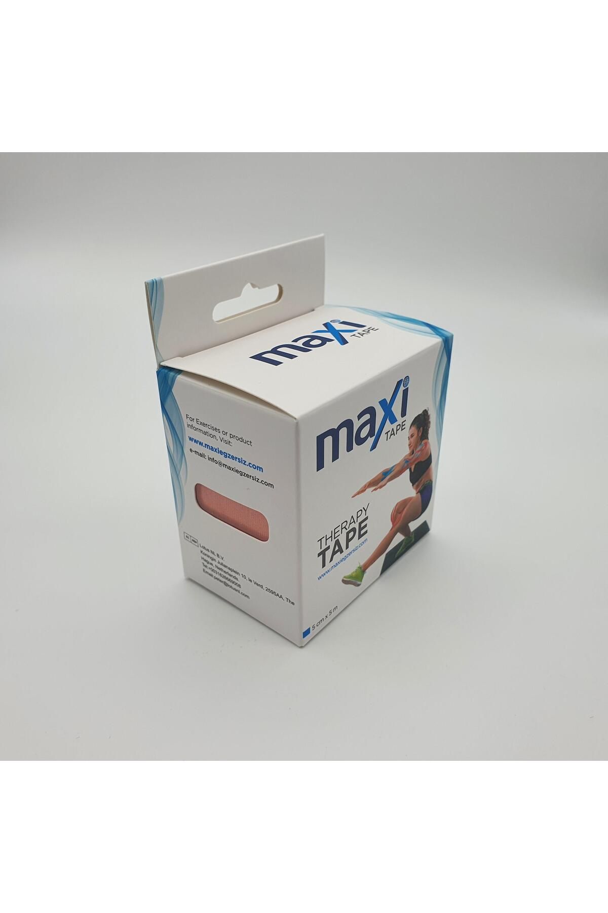 MAXİ Maxi Sporcu Bandı Kinesio Tape Turuncu Renk