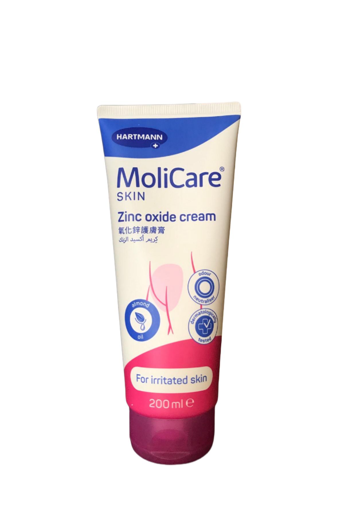 Hartmann Molicare Skin Zinc Oxide Cream-Çinko Oksitli Krem 200ml