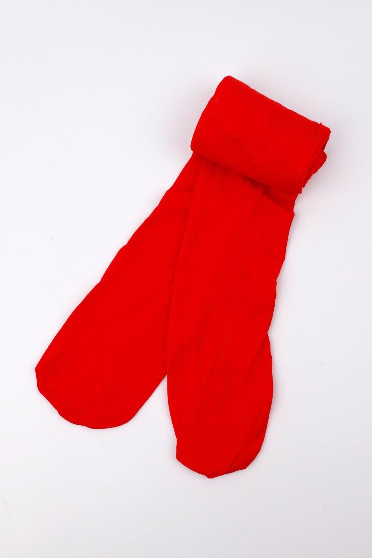 Le Mabelle Kırmızı Kız Çocuk Muz Külotlu Çorap
