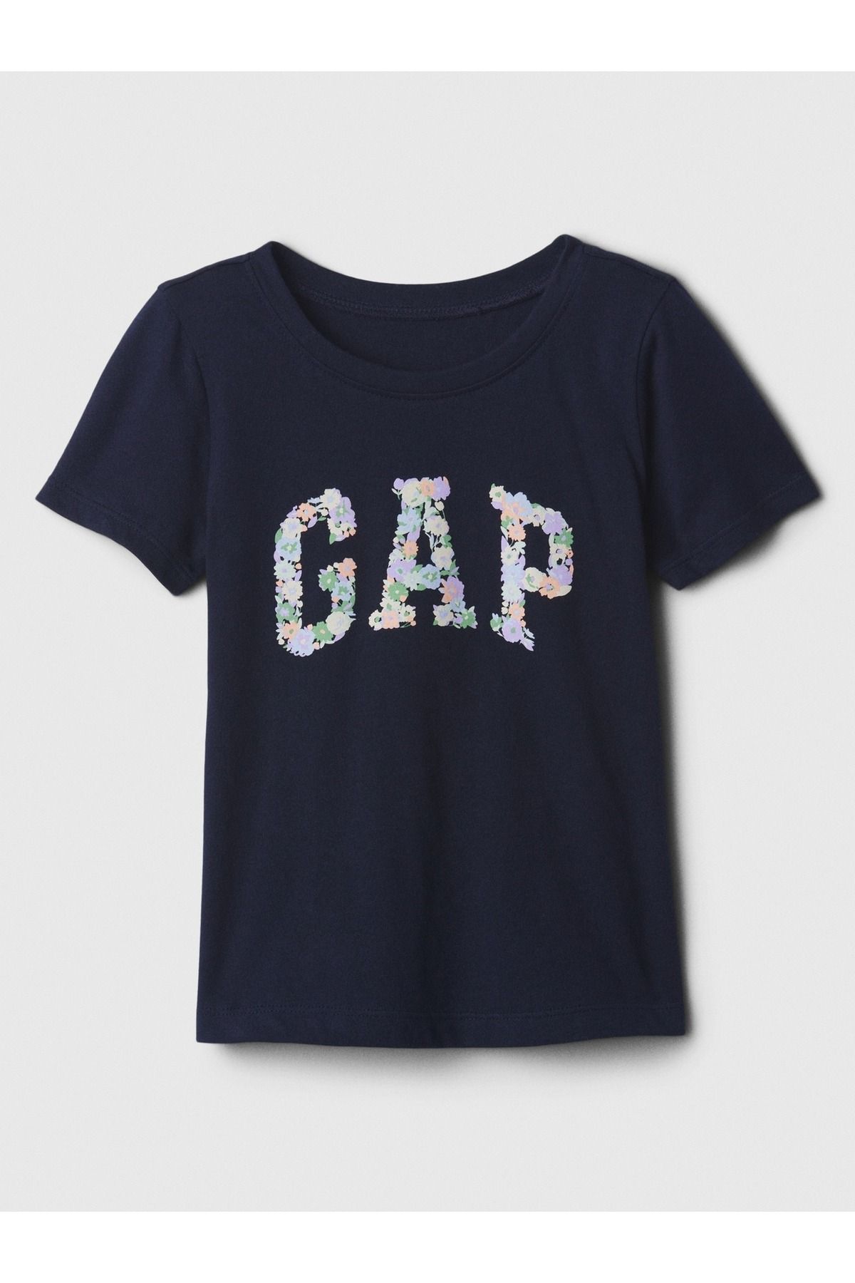 GAP Kız Bebek Lacivert Grafikli T-Shirt
