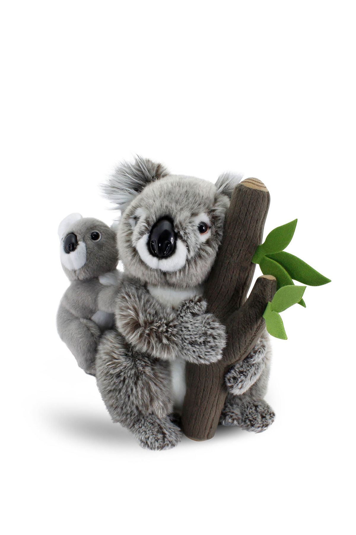 Animals Of The World Ağaçta Yavrulu Koala Peluş Oyuncak 26 cm