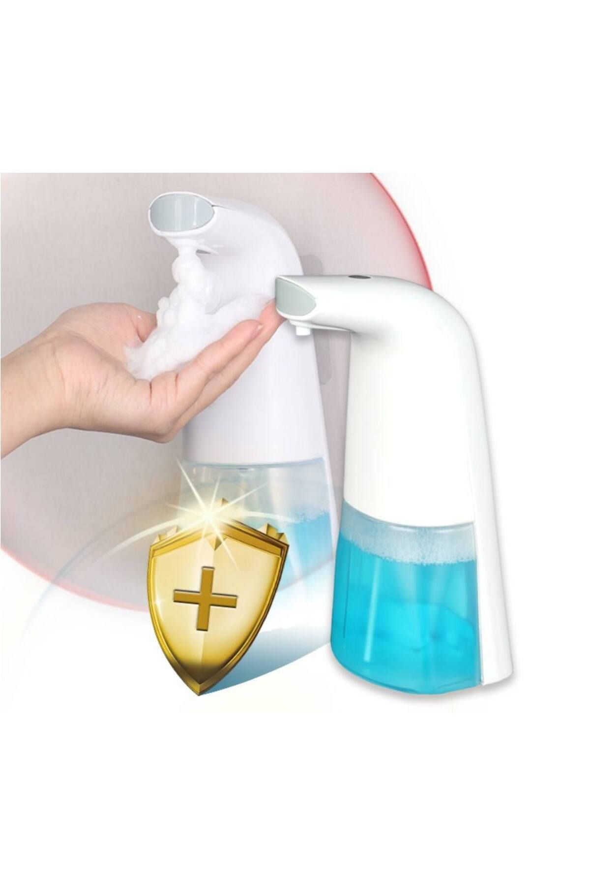 IDE Sensörlü sabunluk dağıtıcı otomatik fotoselli köpük serbest otomatik el tezgah sabunluk