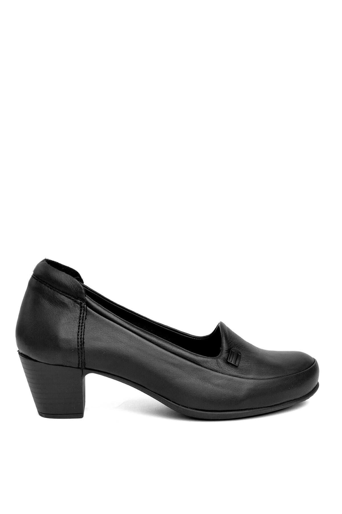 Mammamia D24Ya-3840 Kadın Topuklu Deri Ayakkabı