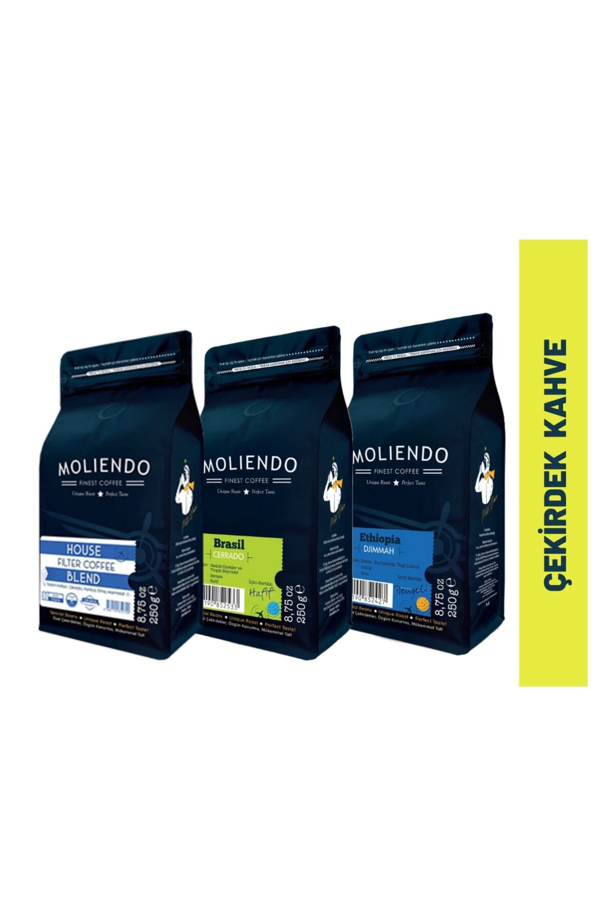 Moliendo Ekonomik Paket (ÇEKİRDEK KAHVE) 3x250 G