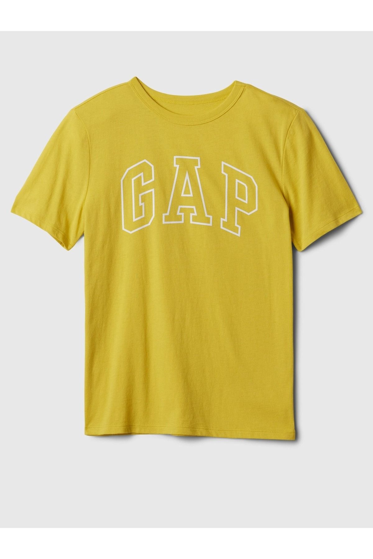 GAP Erkek Çocuk Sarı Gap Logo T-Shirt