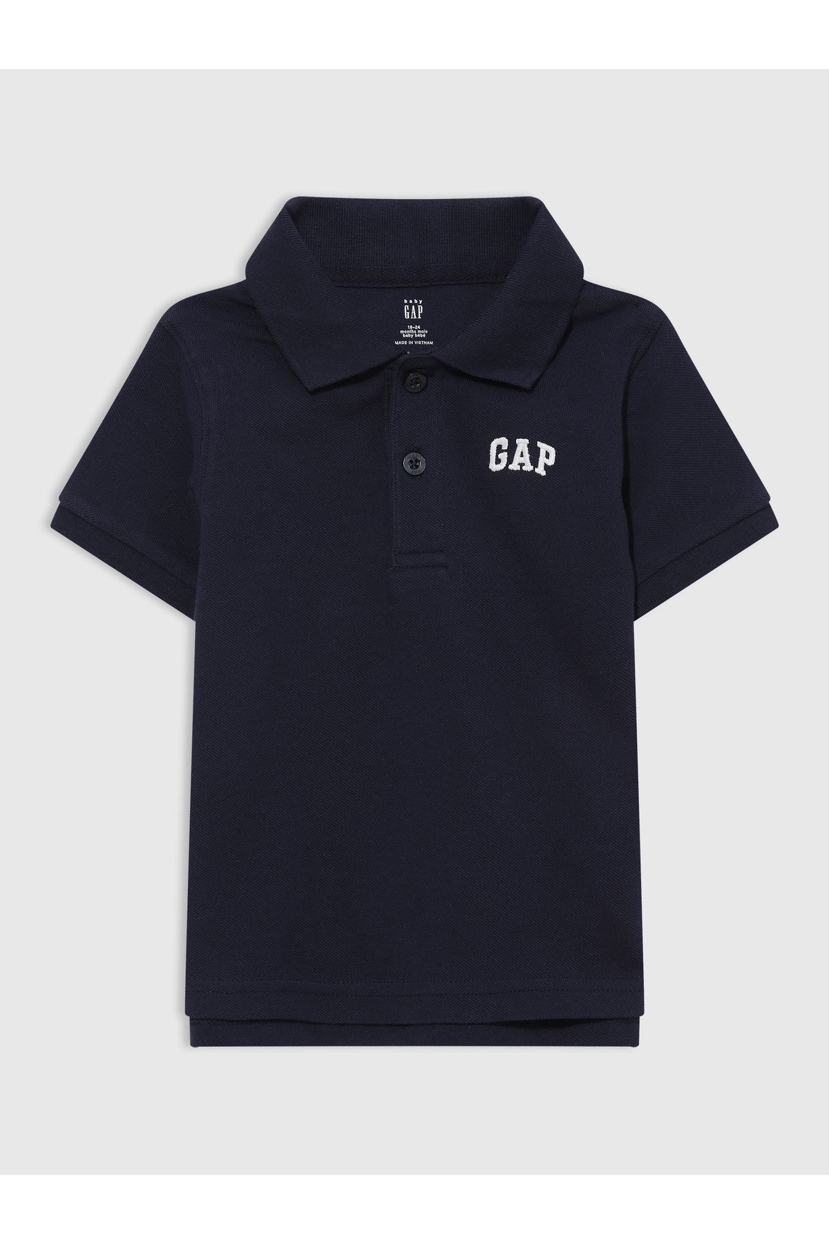 GAP Erkek Bebek Lacivert Gap Logo Polo Yaka T-Shirt