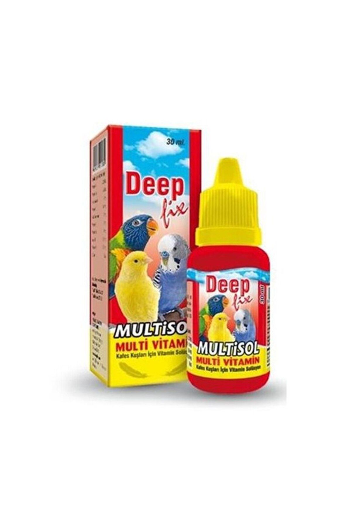 Deep Fix Multisol (KUŞLAR İÇİN MULTİ-VİTAMİN) 30 ml