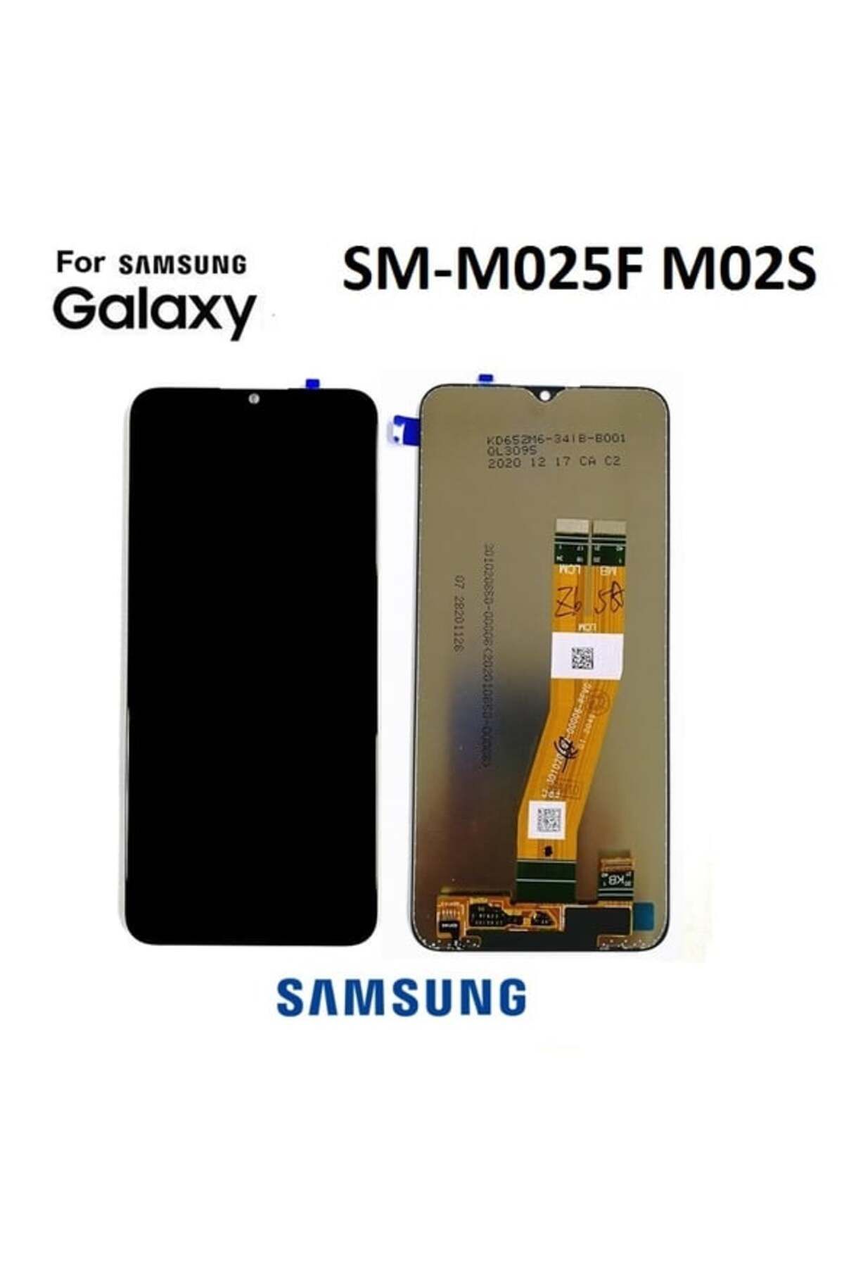Samsung M02S Servis Dokunmatik Ekran (Siyah)