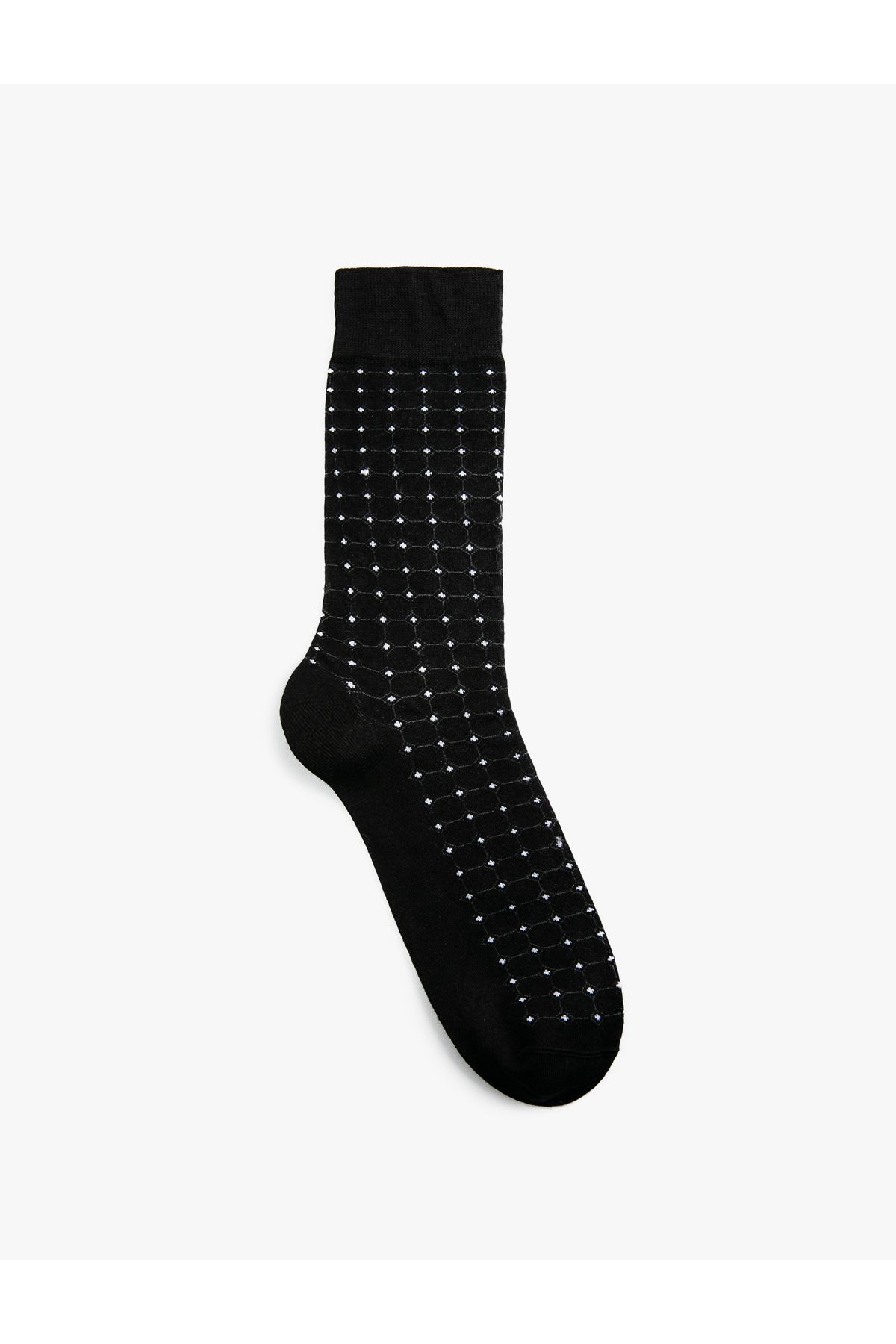 Koton Basic Soket Çorap Geometrik Desenli