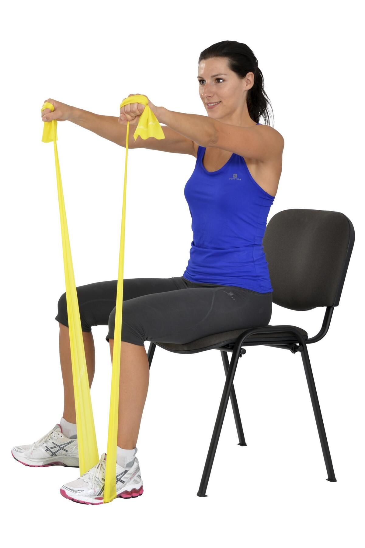 Naturachi Yoga & Pilates Egzersiz Bandı Sarı Renk 1 Metre