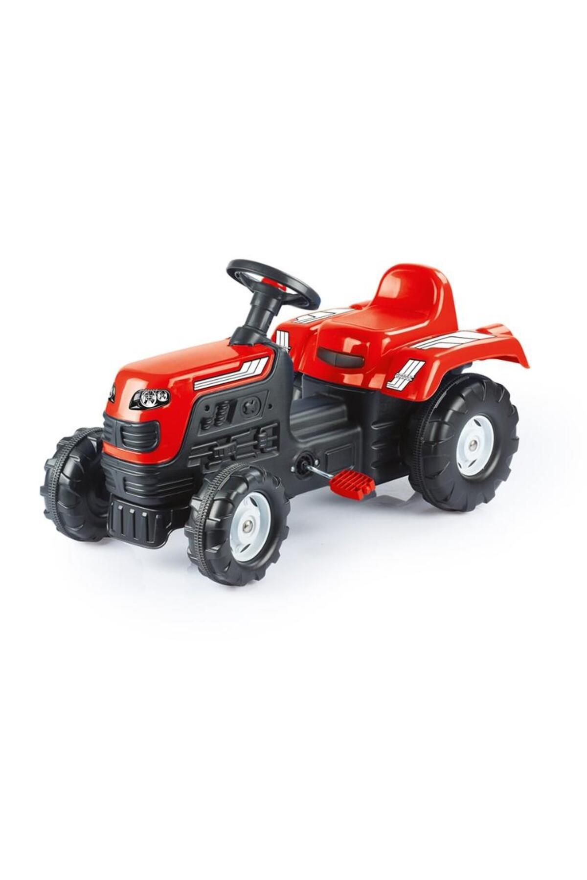 Vardem Dolu 8145 Ranchero Pedallı Traktör Kırmızı Renk Pedallı Çocuk Traktör