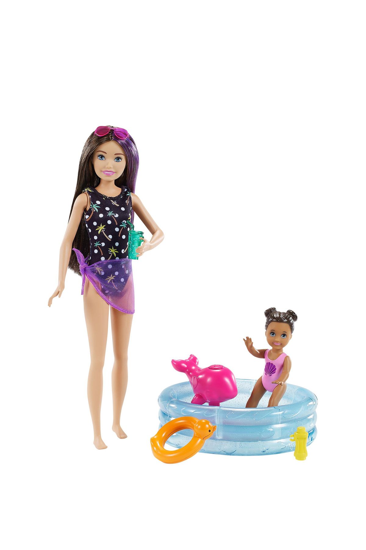 Barbie GRP39 Bebek Bakıcısı Bebeği ve Aksesuarları Oyun Seti