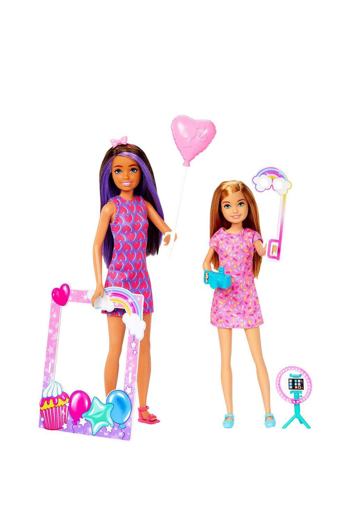 Barbie Skipper ve Stacie Doğum Günü Eğlencesi Oyun Seti
