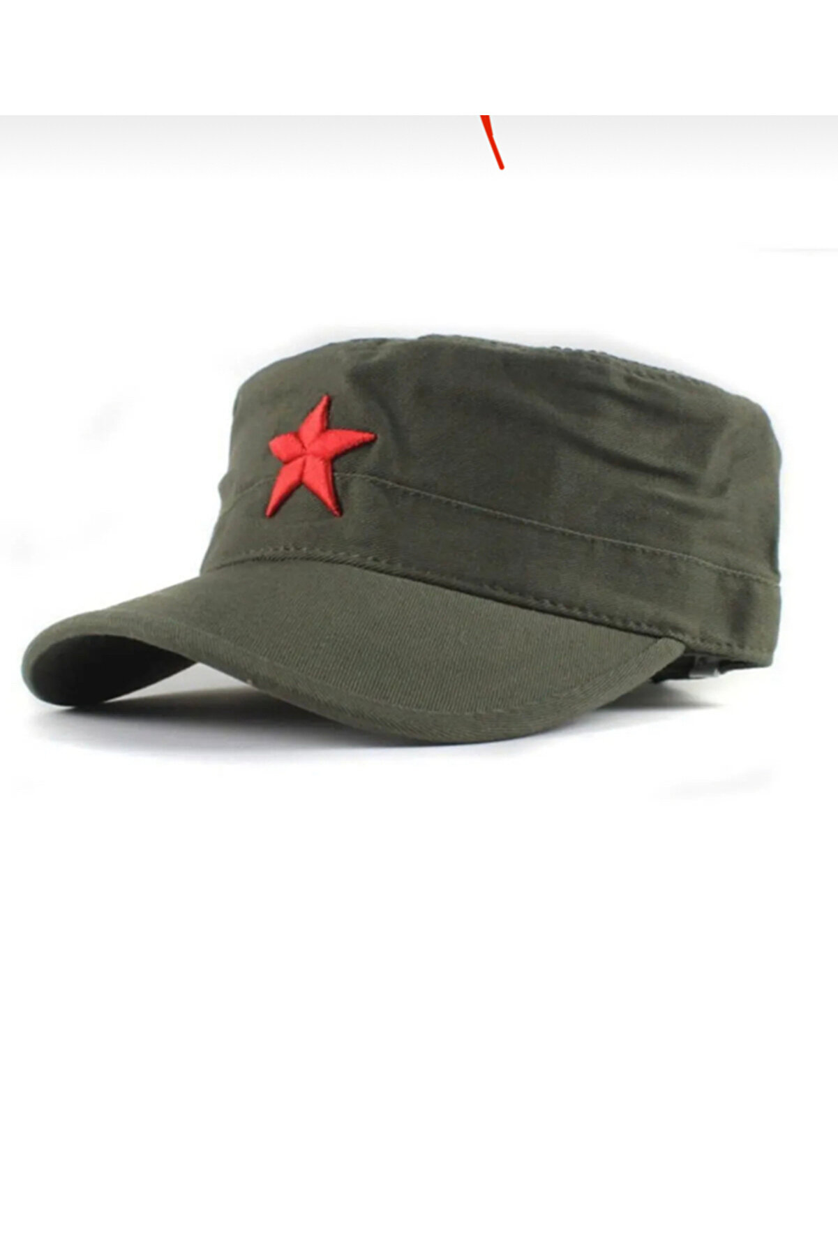 Köstebek Küba Fidel Castro Ernesto Che Guevara Yeşil Kızılyıldız Şapka