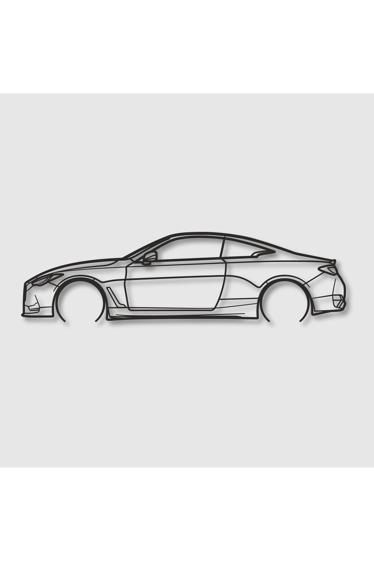 GARA CAR 2017 Infiniti Q60 MODEL Metal Araba Dekoru, Araba Modeli Tablo