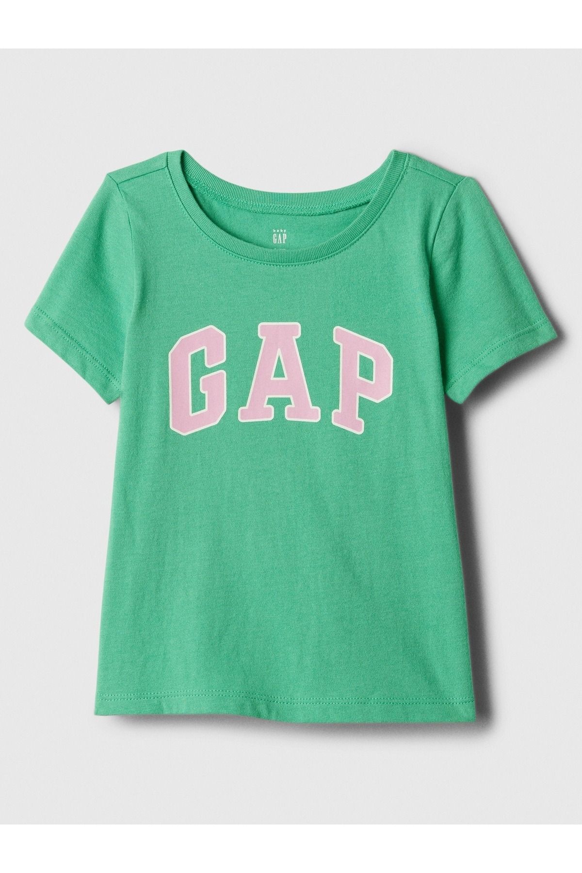 GAP Kız Bebek Yeşil Gap Logo T-Shirt
