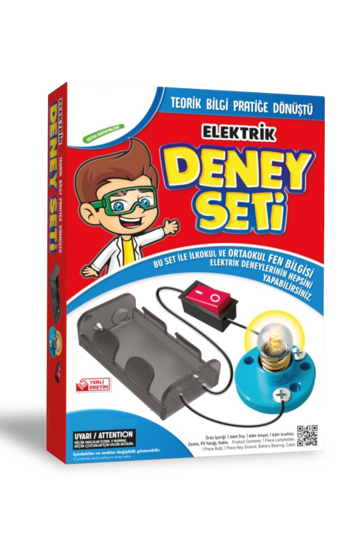 DENGEN Mortoys Elektrik Deney Seti, Eğitici Elektrik Devresi, Eğitici Deney Seti