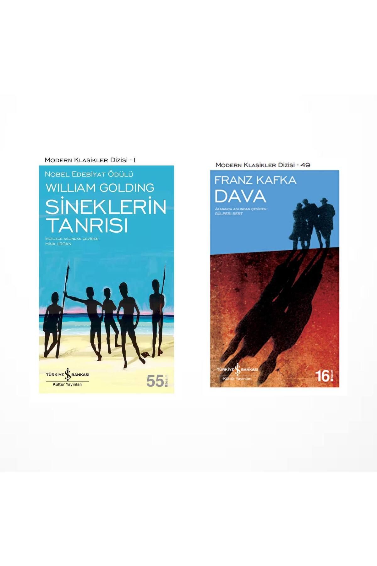 Türkiye İş Bankası Kültür Yayınları Sineklerin Tanrısı (William Golding) - Dava (Franz Kafka)