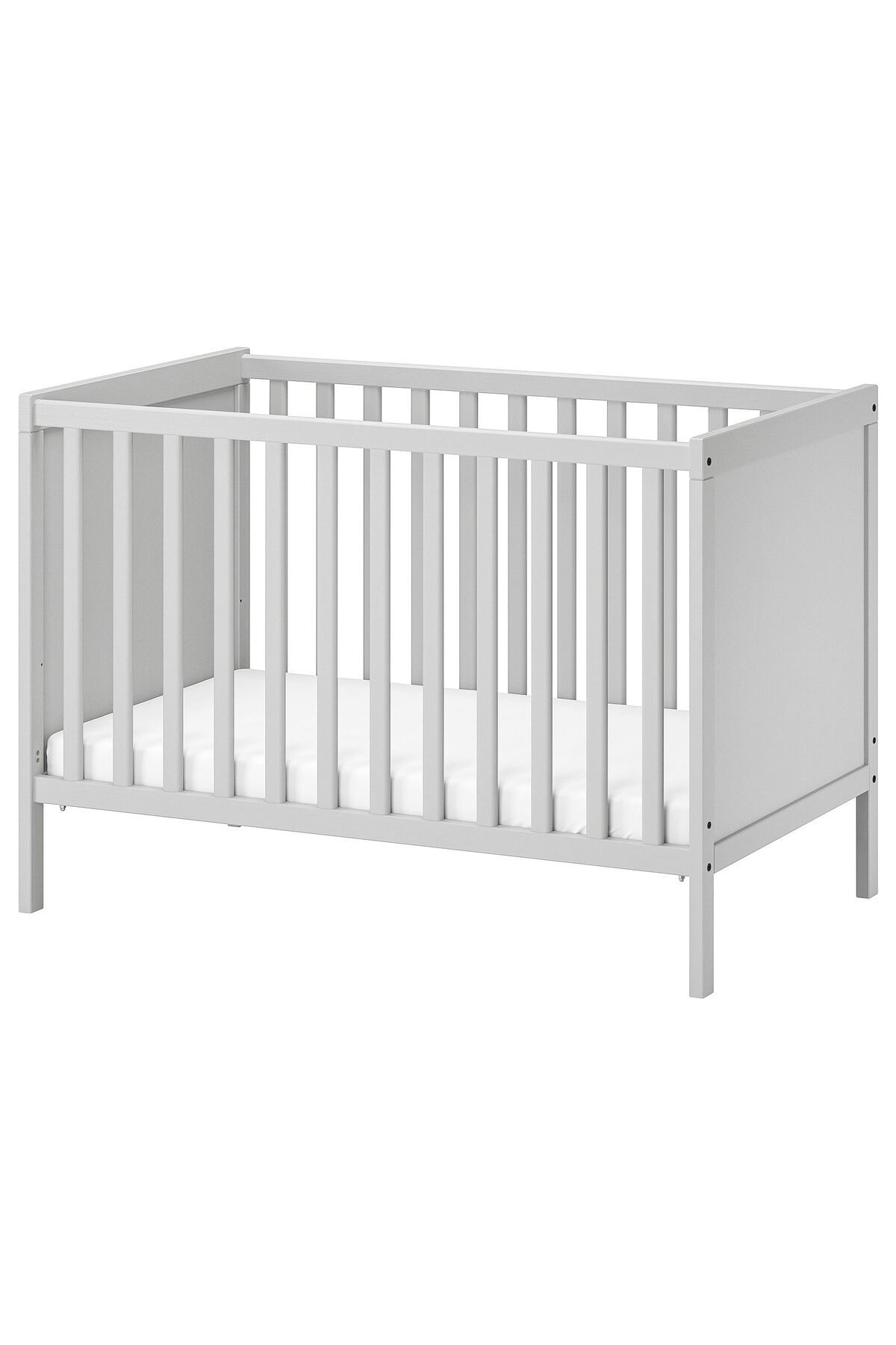 IKEA bebek karyolası, gri, 60x120 cm