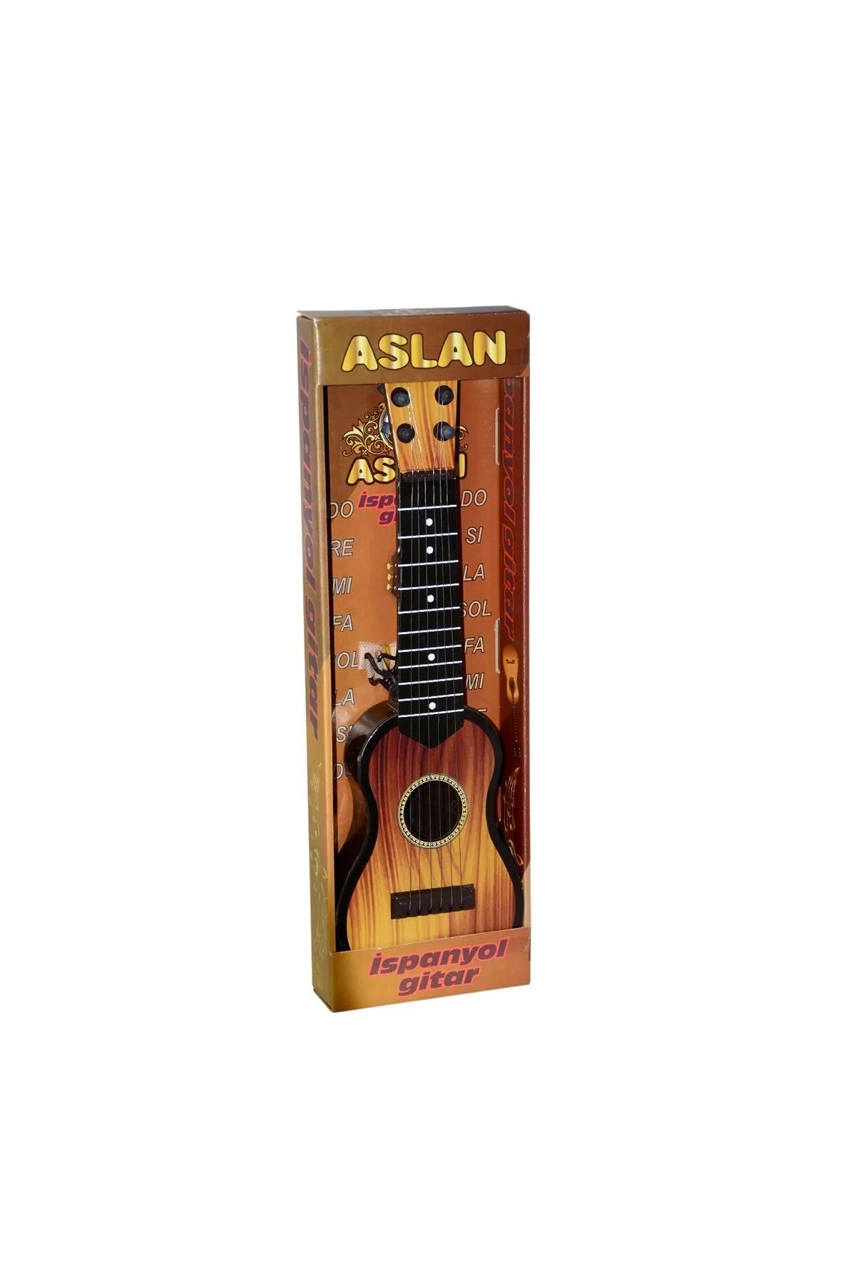 SAZE Ispanyol Gitar İnce detayları ile gerçek bir gitarı andıran bu oyuncak sayesinde çocuklar müzik