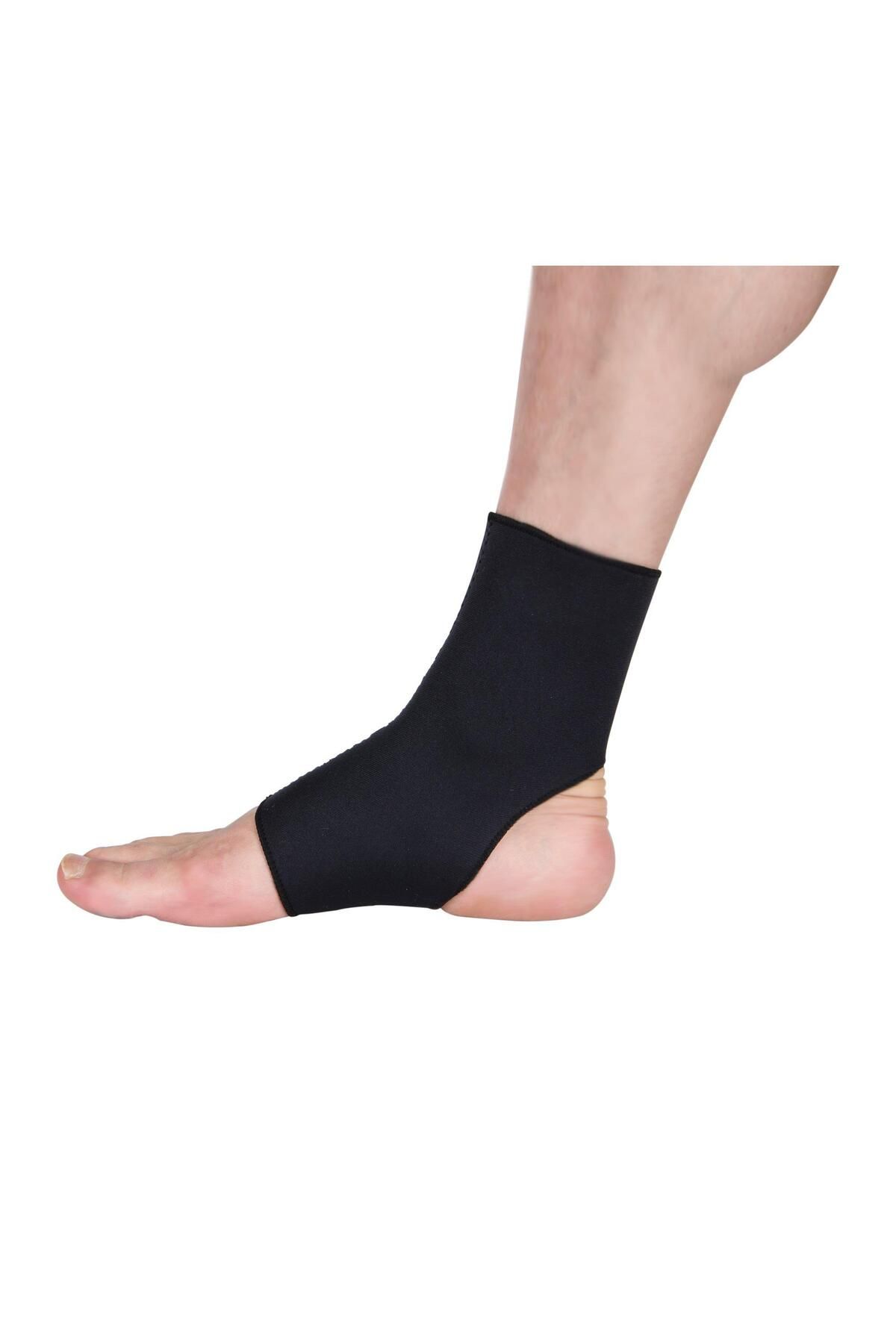 Hsport Medikal Ortopedik Elastik Bandajlı Ayak Bilekliği Ağrı Giderici Neopren Uzun Ayak Bilekliği