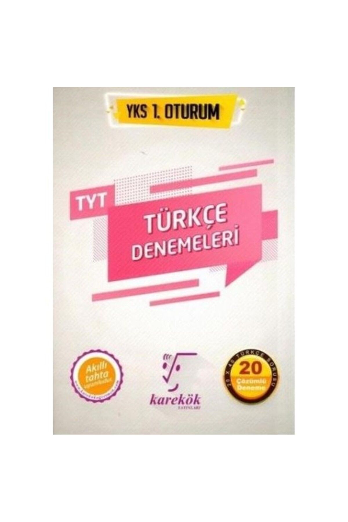 Karekök Yayınları Karekök Yks Tyt Türkçe 20 Çözümlü Denemeleri 1. Oturum - Ebru Çaloğlu